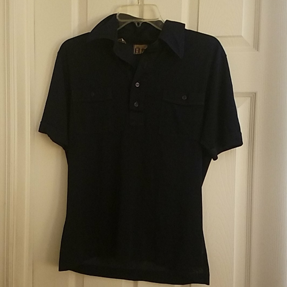VTG Vintage Elan Men's Stretchy Button Up Shirt